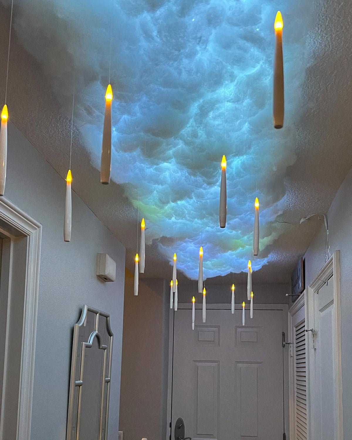 Flameless Candles with Magic Wand Remote