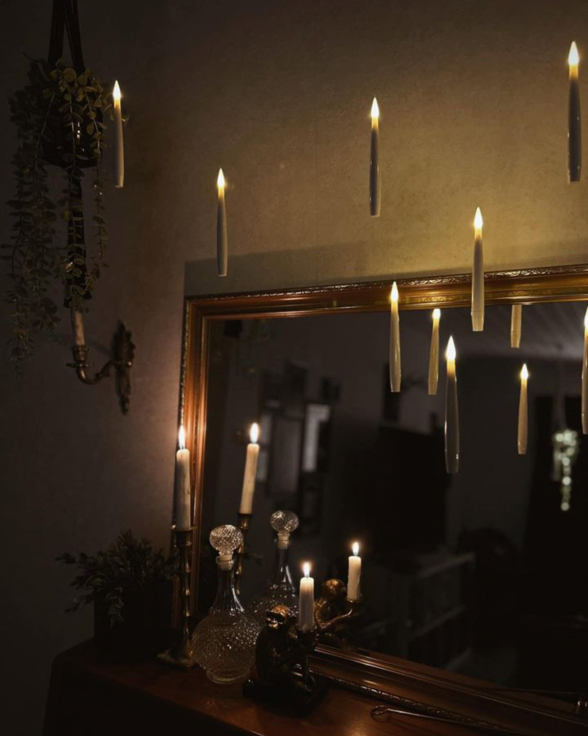 Flameless Candles with Magic Wand Remote