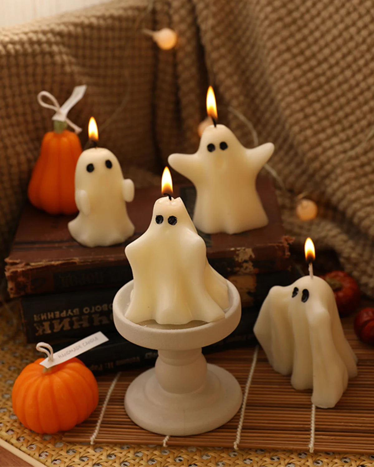 Halloween Ghost Candles