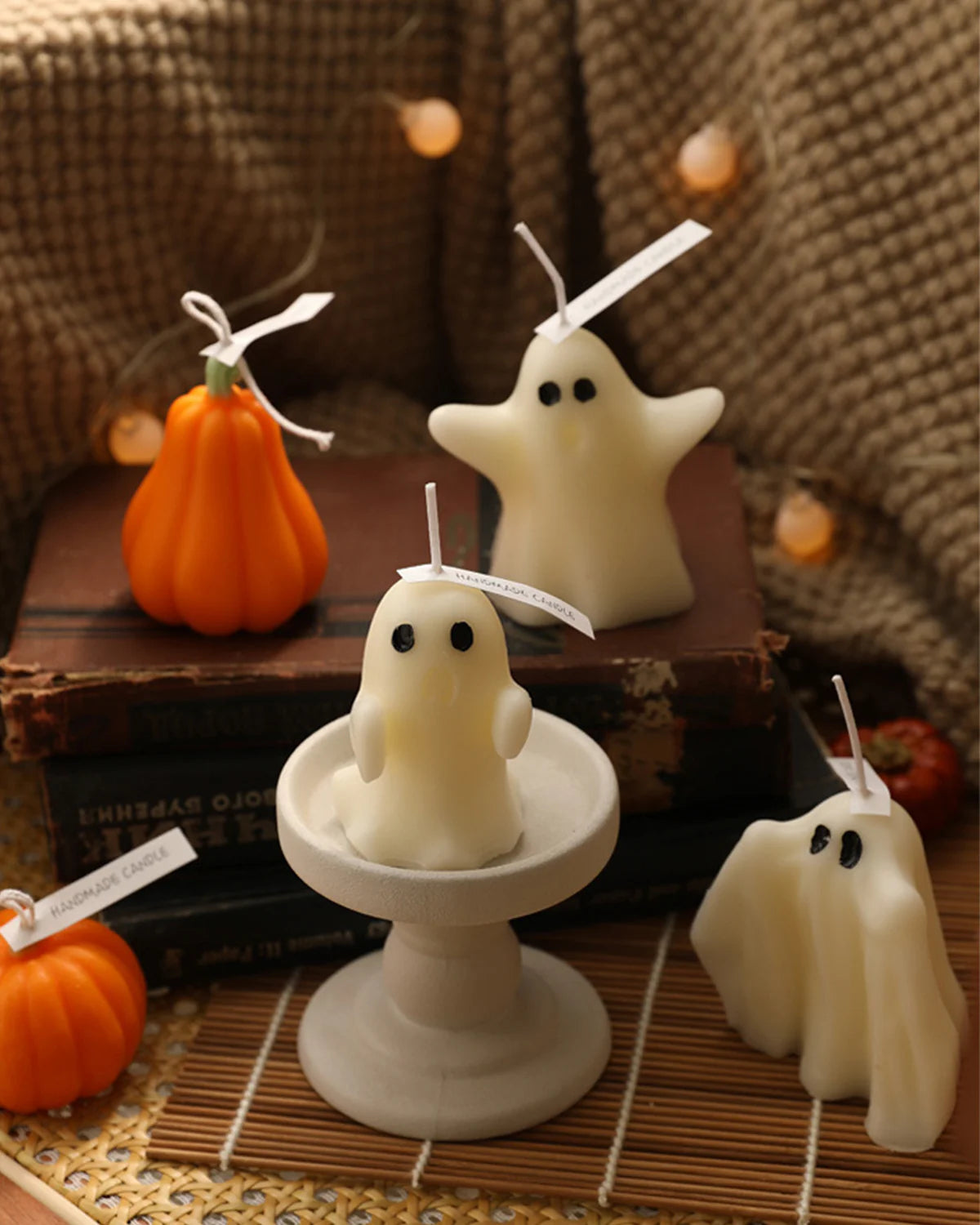 Halloween Ghost Candles