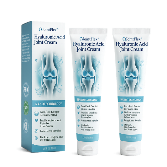 JointFlex™ hyaluronsyra-kräm – minskar friktion och ger synlig lindring på bara 3–5 dagar