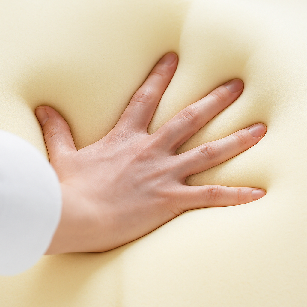 Premium sovmask i memory foam – perfekt för resor, meditation och vila