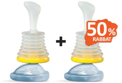 2x LifeVac - 1 + 1 med 50% rabatt Köp 1 + Få 1 för 50% RABATT KVALIO