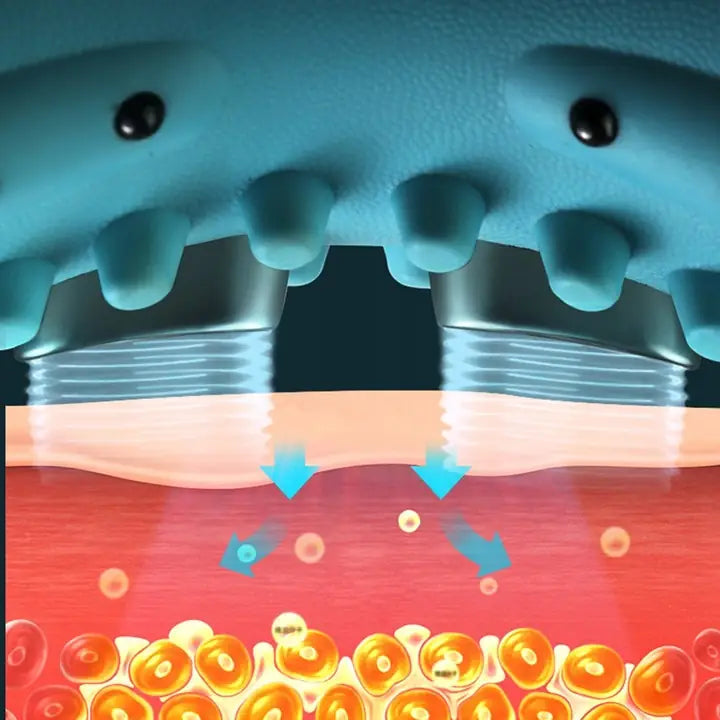 Neckline® Shiatsu Massagekudde EMS – Djup avslappning & värme KVALIO