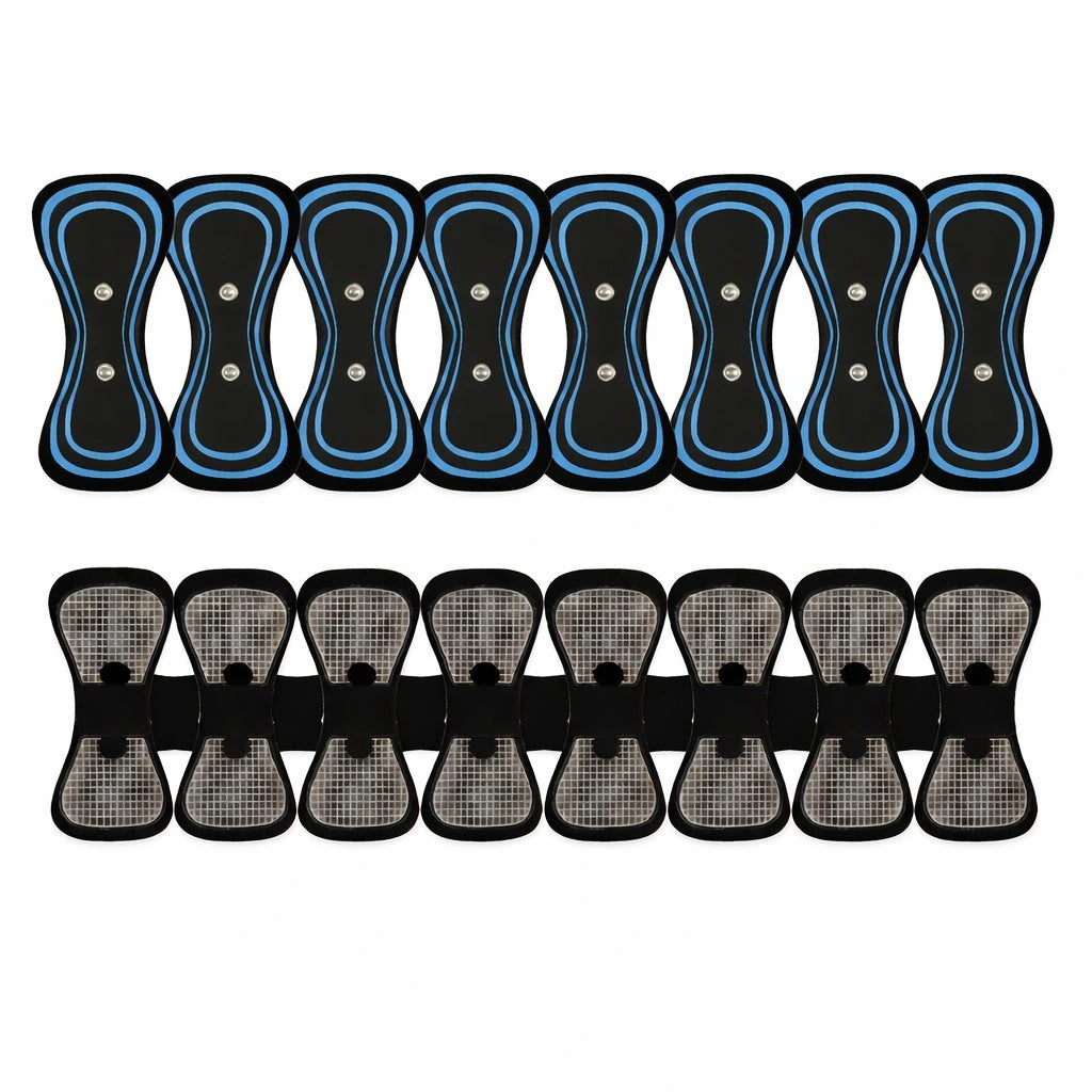 Smertedetox TENS-apparat med gelplattor, 10-pack