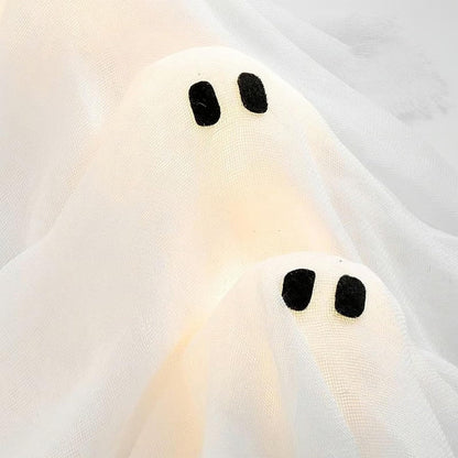 Halloween Ghost Wreath Light