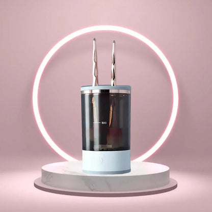 Laddningsbar sminkborstrengörare för makeupartister och skönhetsälskare