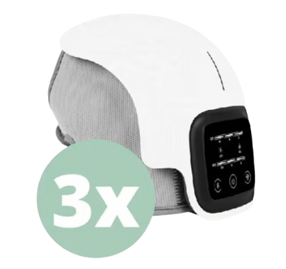 Trådlös Knämassagerare med Värme & Vibration – Justerbar Smärtlindring & Muskelavslappning