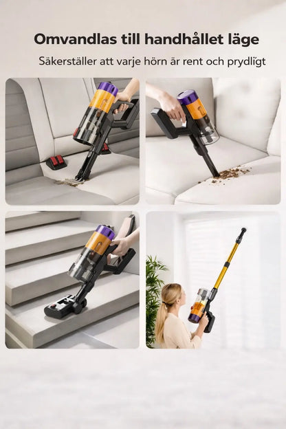 Trådlös Kraftfull Dammsugare KVALIO