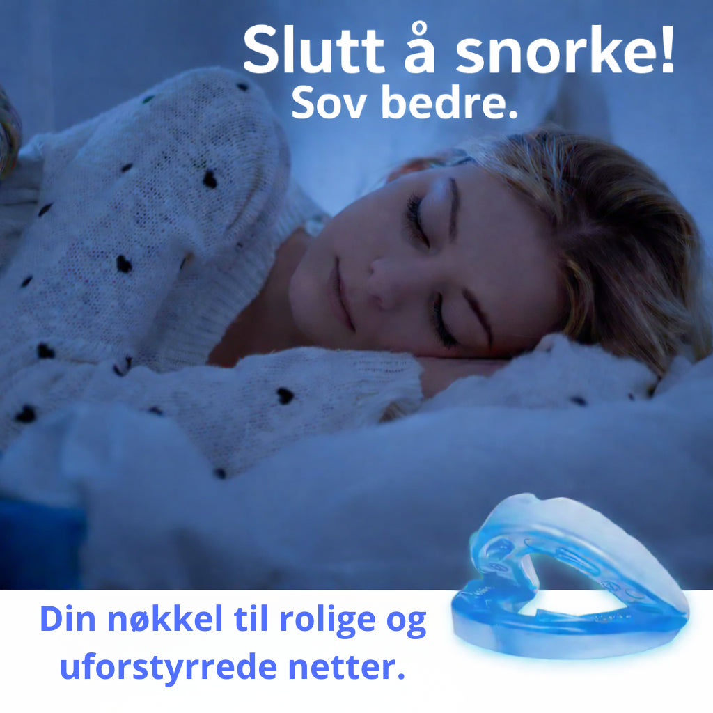 SnoreShield™ – Effektiv Anti-snarkningsenhet KVALIO
