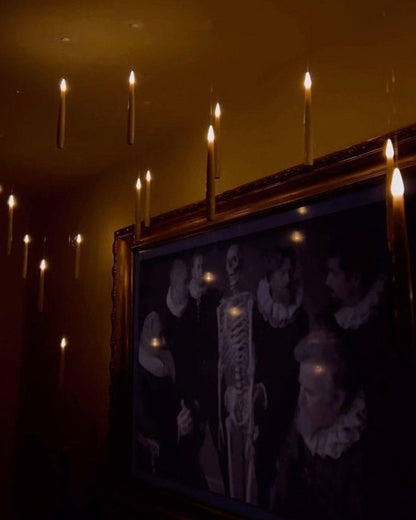 Flameless Candles with Magic Wand Remote