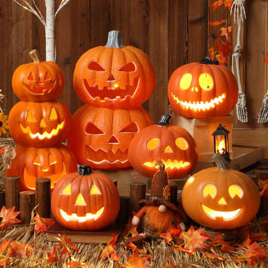 Halloween LED-gresskarlys