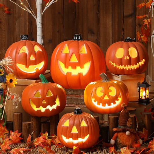 Halloween LED-gresskarlys
