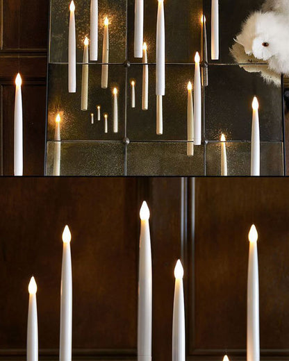 Flameless Candles with Magic Wand Remote
