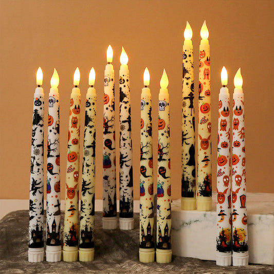 Halloween LED Stake Lys – Flammefrie dekorative lys