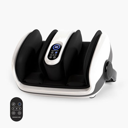 MassageCare Fotmassager shiatsu med värme och luftkompression