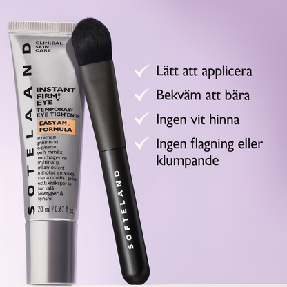 Softeland™ Slätare hud. Klarare blick. Självförtroende i varje ögonkast.