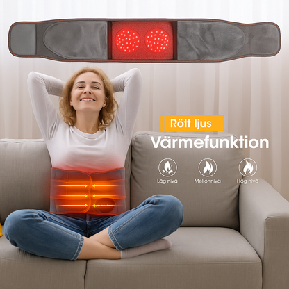TermoReliever™ Elektriskt Värmebälte med Massage för Ryggsmärta & Spänningar
