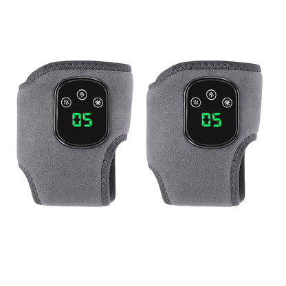 2-pack elektrisk fotledsmassör med Type-C laddning och LED-display