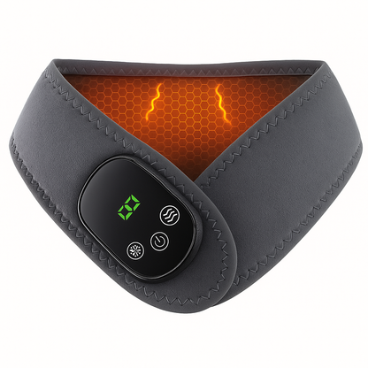 Elektrisk nackvärmare med justerbar värme och vibration – trådlös och ergonomisk design