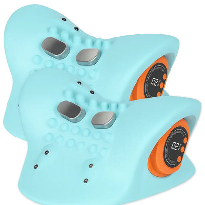 Neckline® Shiatsu Massagekudde EMS – Djup avslappning & värme KVALIO