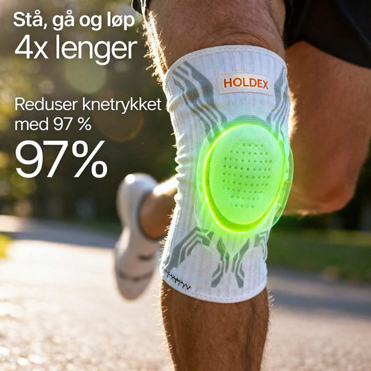 Holdex™ knästöd – Justerbart knästöd för stabilitet och smärtlindring KVALIO