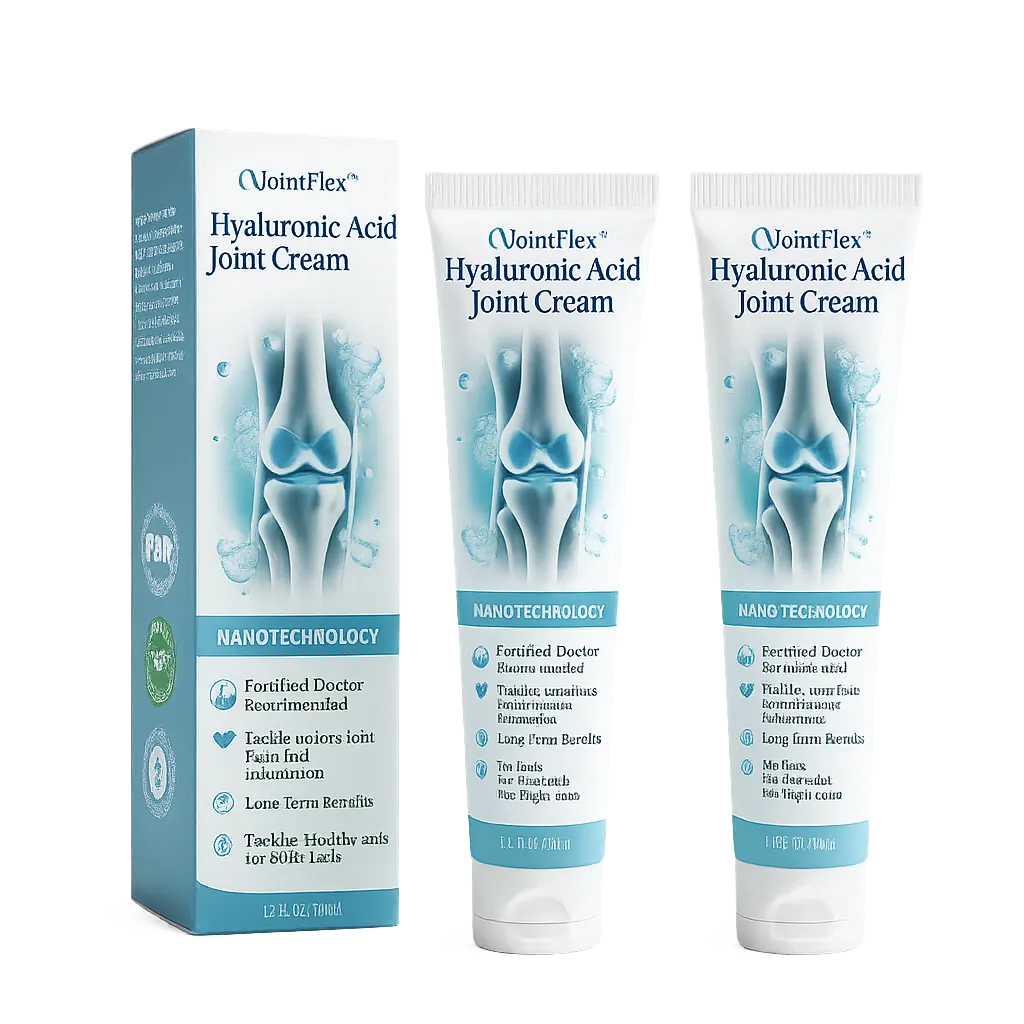 JointFlex™ hyaluronsyra-kräm – minskar friktion och ger synlig lindring på bara 3–5 dagar
