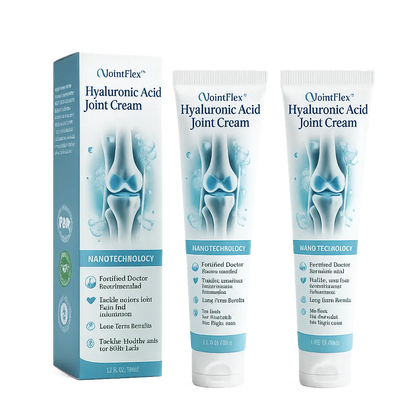 JointFlex™ hyaluronsyra-kräm – minskar friktion och ger synlig lindring på bara 3–5 dagar