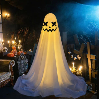 Halloween Glowing Ghost Decorations – LED Spooky Spirits