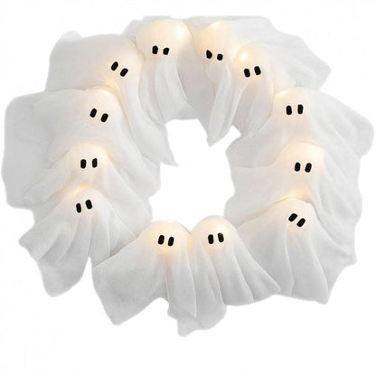 Halloween Ghost Wreath Light