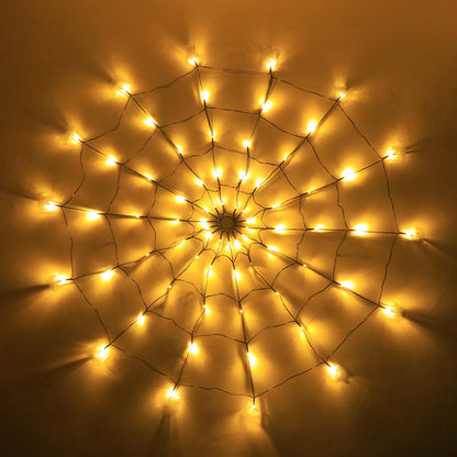 Halloween Spider Web Lights