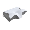 Airnuv Pro™ Ergonomic Neck Pillow in Memory Foam – Contoured, 12 cm