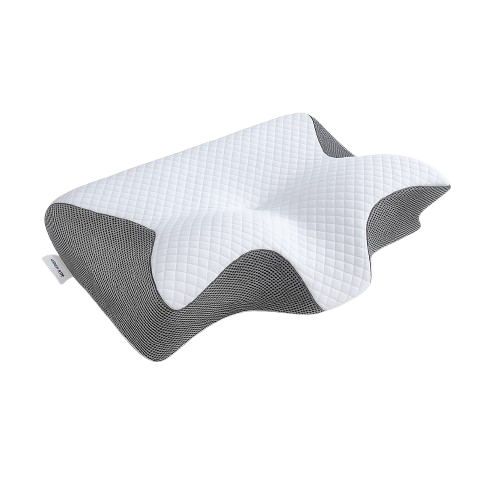 Airnuv Pro ergonomisk nackkudde i memory foam, fjärilsform