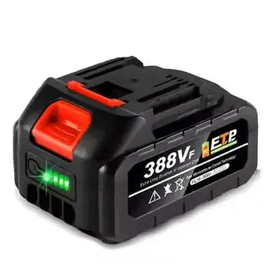 Kraftfullt 18V Batteri 3.0Ah (Li-ion) – För Snöskyffel & Snöslunga | Längre Drifttid KVALIO