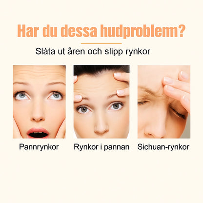 Anti-age kollagenstift med vitaminer som reduserer fine linjer og gir glød til ansikt og hals.