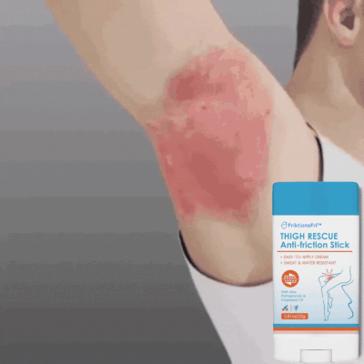 FriktionsFri™ Anti-Friktionsstick – Aloe Vera & Granatäpple mot hudirritation KVALIO