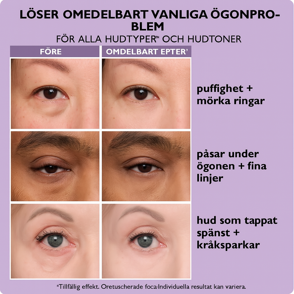 Softeland™ Slätare hud. Klarare blick. Självförtroende i varje ögonkast.