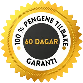 Bestill i dag og få 60-dagers pengene-tilbake-garanti!