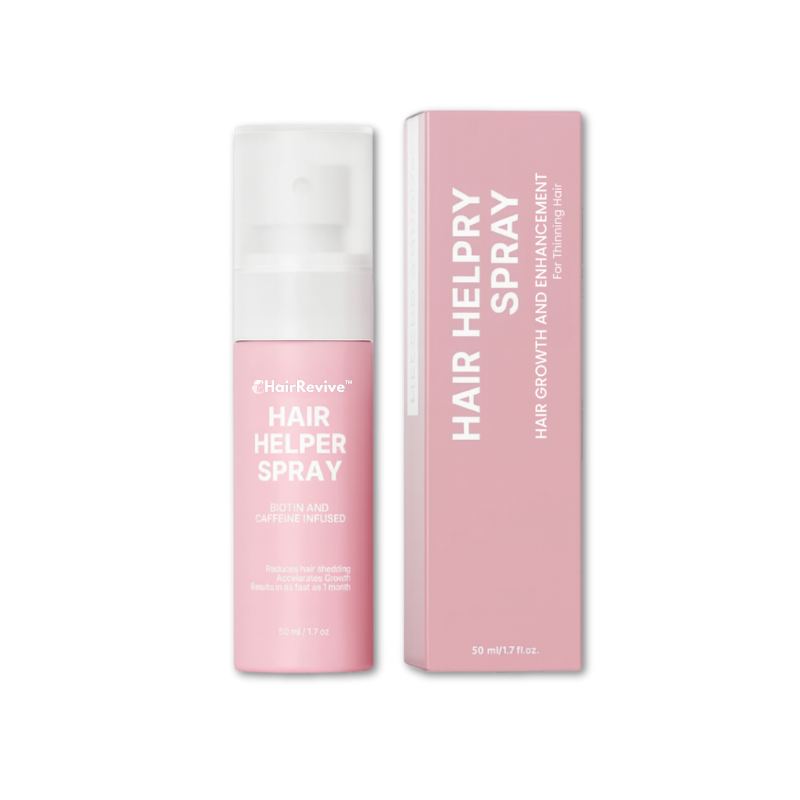 HairRevive volymspray med förpackning
