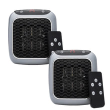 HyggeHeat värmefläkt i 2-pack med fjärrkontroller