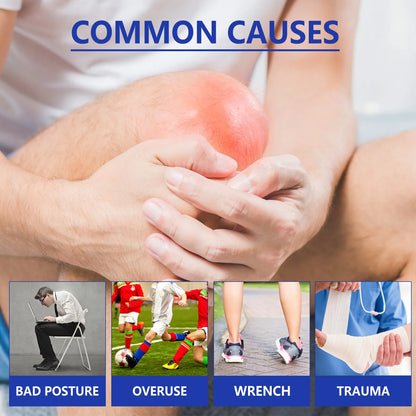 Leddpleie med glukosamin, kondroitin og frankincense i praktisk roller