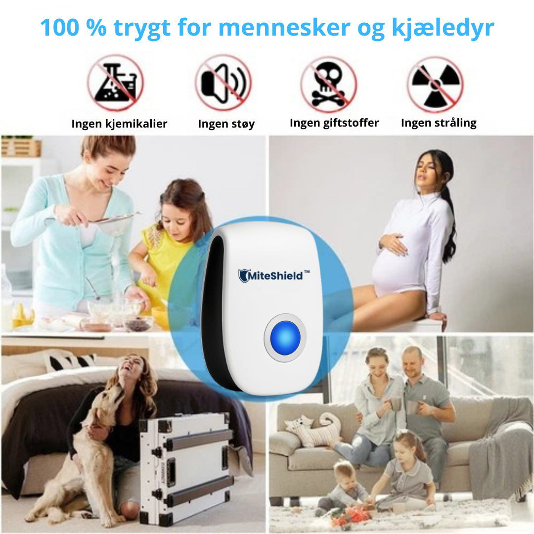 MiteShield användningsområden i hemmet