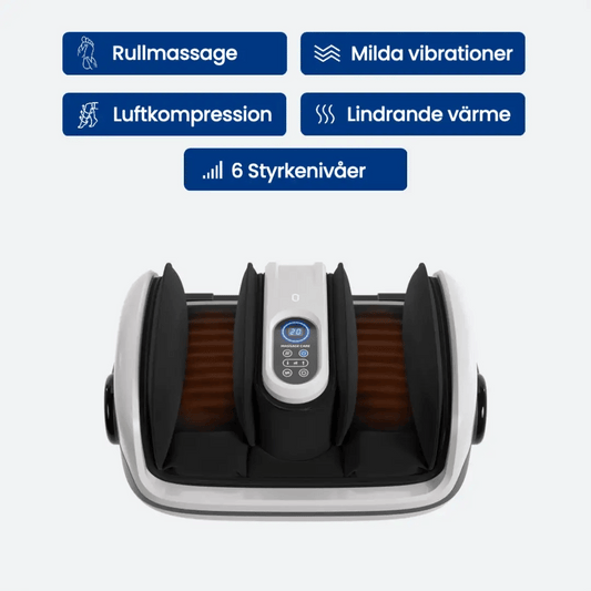 Fotmassagens fyra funktioner