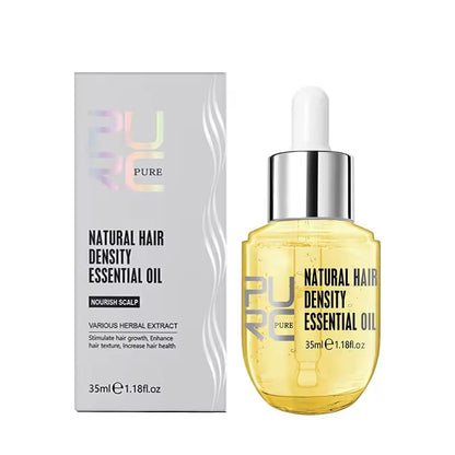 PURC ingefära hårolja 35 ml med förpackning