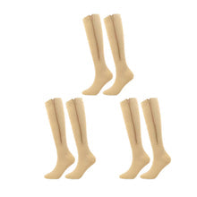 PureStep kompressionsstrumpor i beige, tre par