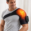 ShoulderRelief Värmande Stödband med Massage – Axel, Armbåge och Knä