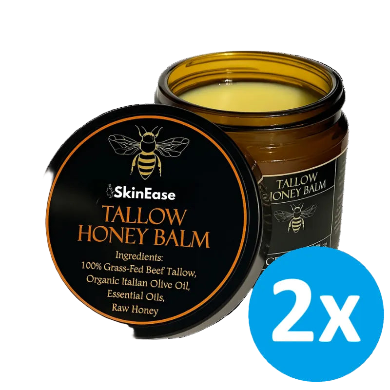 SkinEase tallow honey balm i 2-pack