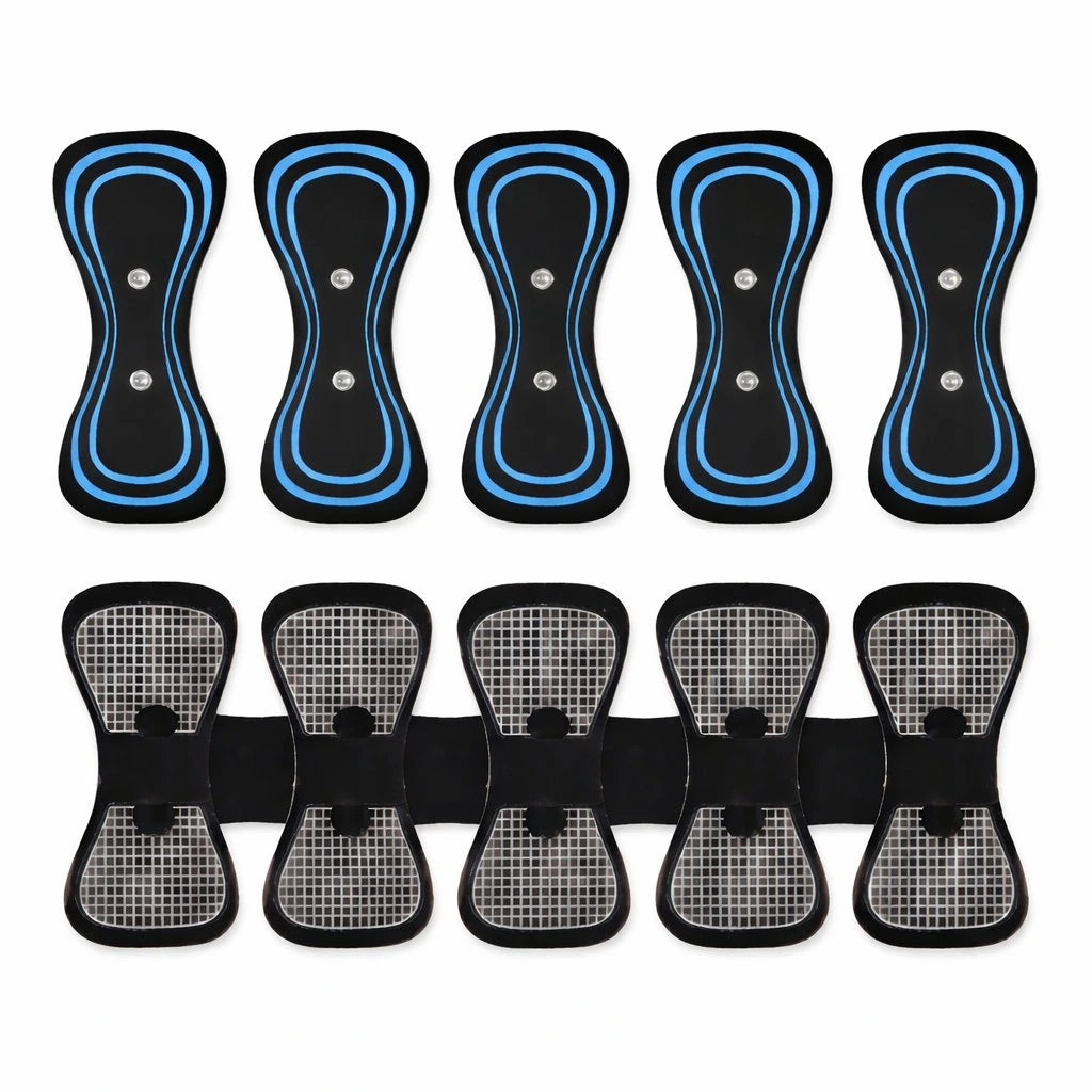 Smertedetox TENS-apparat med gelplattor, 5-pack