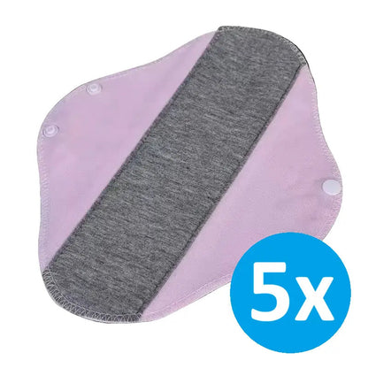 UraBind inkontinensbinda i lila, 5-pack